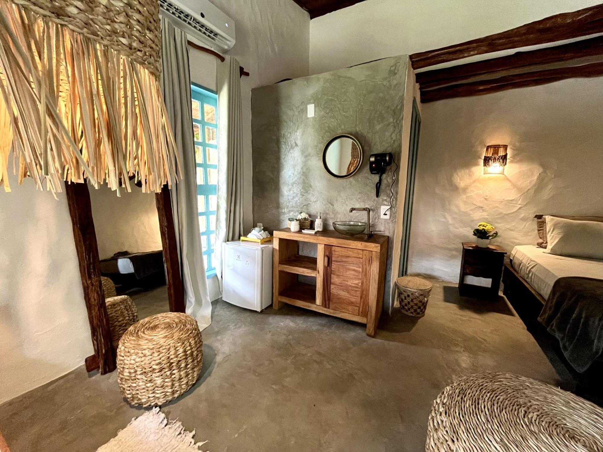 Casa Tatuamar - bangalô - 200 m da praia Pôrto de Pedras Exterior foto